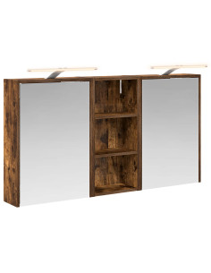 Set di Armadi da Bagno 3 pcs 116 x 16 x 62,5 cm 2