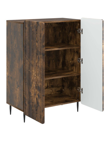 Credenza Rovere Fumo 66 x 34,5 x 92 cm Legno ingegnerizzato