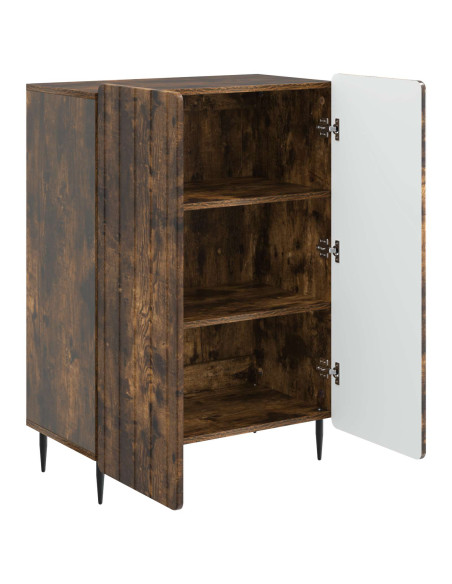 Credenza Rovere Fumo 66 x 34,5 x 92 cm Legno ingegnerizzato