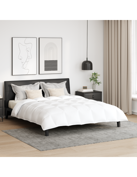 Set di Piumoni con cuscino 3 pcs Bianco Piuma d'anatra
