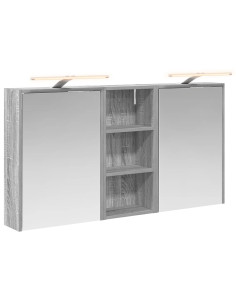 Set di Armadi da Bagno 3 pcs 116 x 16 x 62,5 cm 2