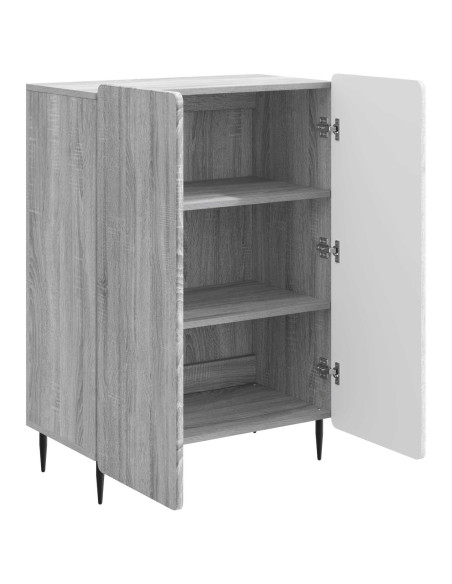 Credenza Grigio Sonoma 66 x 34,5 x 92 cm Legno ingegnerizzato