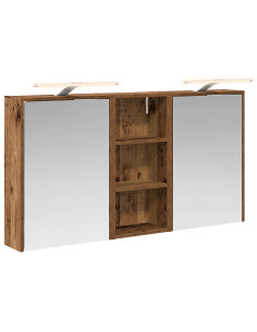 Set di Armadi da Bagno 3 pcs 116 x 16 x 62,5 cm 2