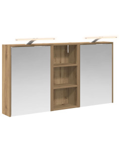 Set di Armadi da Bagno 3 pcs 116 x 16 x 62,5 cm 2