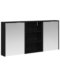 Set di Armadi da Bagno con lo scaffale 3 pcs 126 x 16 x 62.5 cm 2