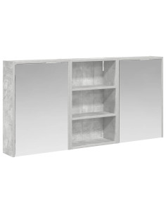 Set di Armadi da Bagno con lo scaffale 3 pcs 126 x 16 x 62.5 cm 2