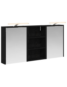 Set di Armadi da Bagno con lo scaffale 3 pcs 126 x 16 x 62.5 cm 2