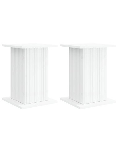 Supporto per piante 2 pcs Bianco 30,5 x 30 x 43 cm
