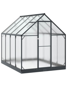 Serra da Giardino con porta Antracite 183,5 x 243,5 x 207 cm 2