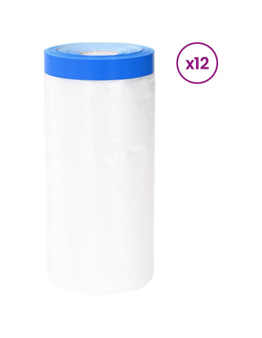 Film adesivo da mascheratura Trasparente e Blu