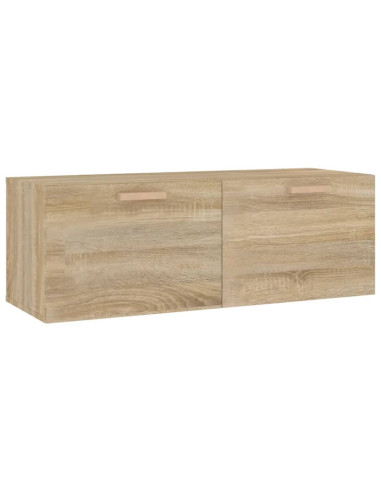 Mobile Pensile Rovere Sonoma 100x36,5x35 cm Legno Multistrato