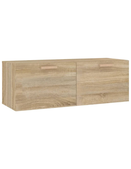Mobile Pensile Rovere Sonoma 100x36,5x35 cm Legno Multistrato