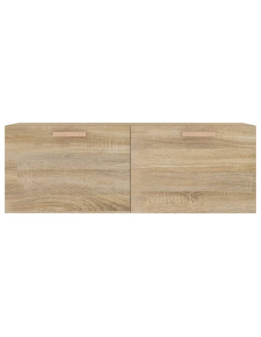 Mobile Pensile Rovere Sonoma 100x36,5x35 cm Legno Multistrato