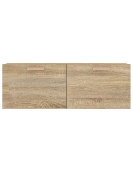 Mobile Pensile Rovere Sonoma 100x36,5x35 cm Legno Multistrato