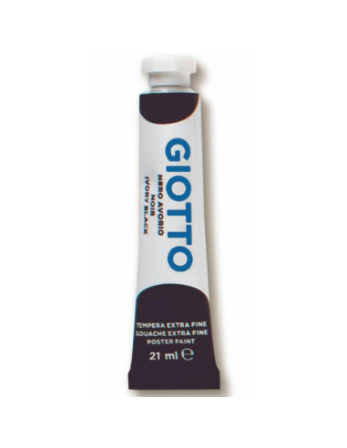 CF6 TUB. TEMPERA 21ML NERO