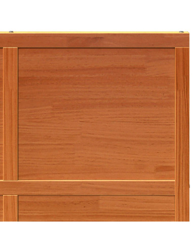 Porta del fienile Marrone cerato 100 x 208 cm