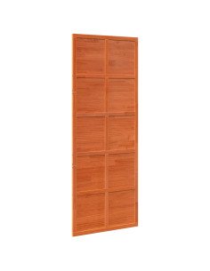 Porta del fienile Marrone cerato 80 x 208 cm 2