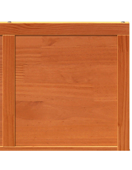 Porta del fienile Marrone cerato 80 x 208 cm