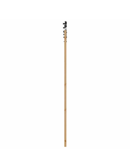 Porta scorrevole Naturale 73,5 x 211 cm Legno Massello di Pino