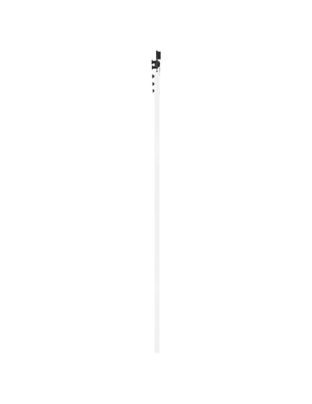 Porta scorrevole Bianco e Nero 83 x 202 cm