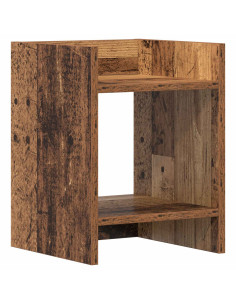 Supporto per piante Legno vecchio 30 x 30 x 40 cm 2