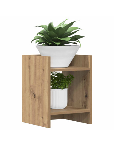 Supporto per piante 2 pcs Rovere Artigianale 30 x 30 x 40 cm