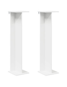 Supporto per piante 2 pcs Bianco 25 x 25,5 x 100,5 cm 2