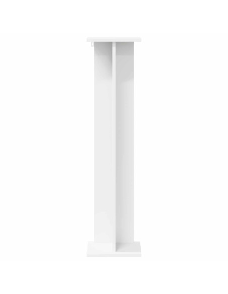 Supporto per piante 2 pcs Bianco 25 x 25,5 x 100,5 cm