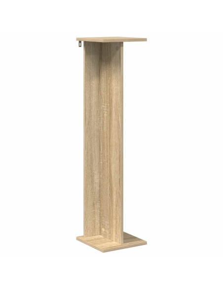 Supporto per piante 2 pcs Rovere Sonoma 25 x 25,5 x 100,5 cm