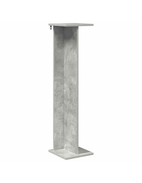 Supporto per piante Grigio Cemento 25 x 25,5 x 100,5 cm