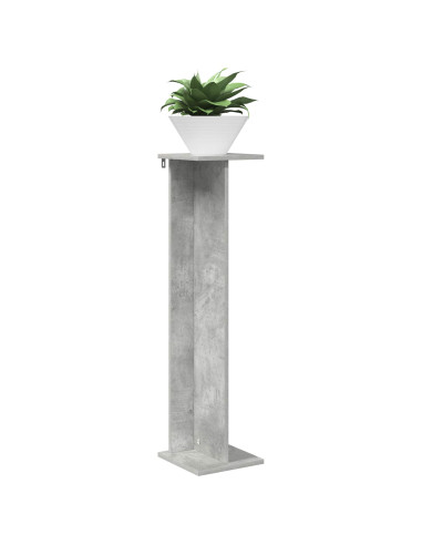 Supporto per piante Grigio Cemento 25 x 25,5 x 100,5 cm