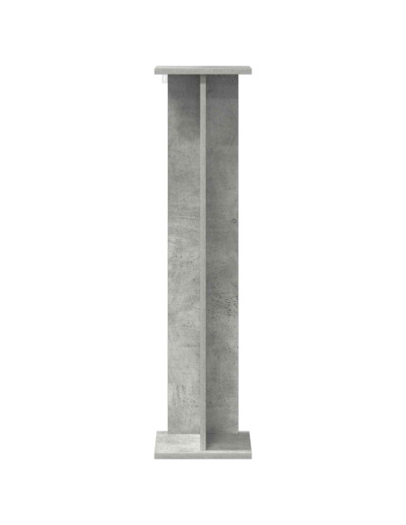Supporto per piante Grigio Cemento 25 x 25,5 x 100,5 cm