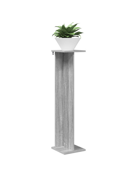 Supporto per piante Sonoma grigia 25 x 25,5 x 100,5 cm