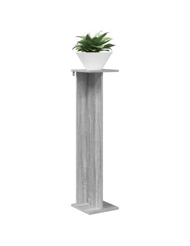 Supporto per piante 2 pcs Sonoma grigia 25 x 25,5 x 100,5 cm