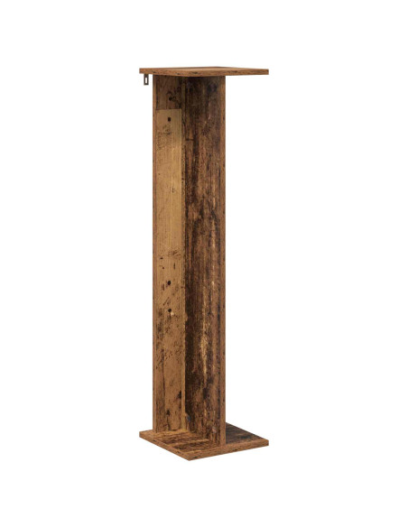 Supporto per piante 2 pcs Legno vecchio 25 x 25,5 x 100,5 cm
