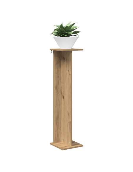 Supporto per piante Rovere Artigianale 25 x 25,5 x 100,5 cm