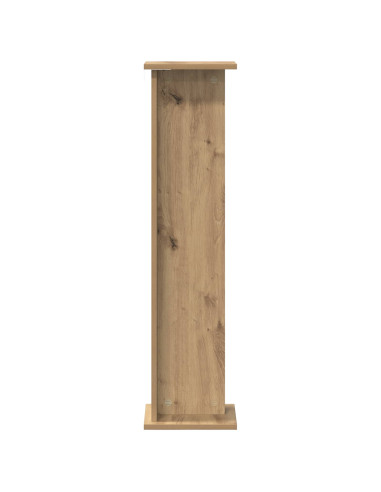 Supporto per piante Rovere Artigianale 25 x 25,5 x 100,5 cm