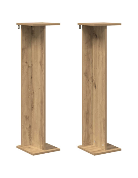 Supporto per piante 2 pcs Rovere Artigianale