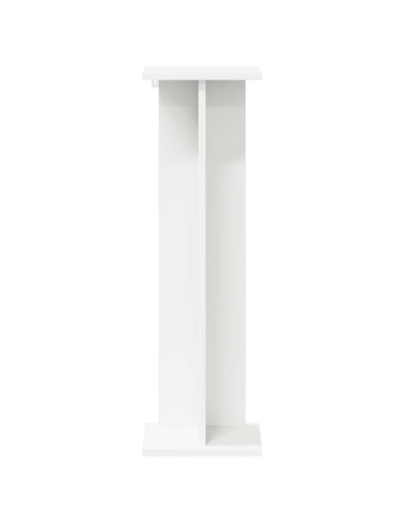 Supporto per piante 2 pcs Bianco 25 x 25,5 x 80,5 cm