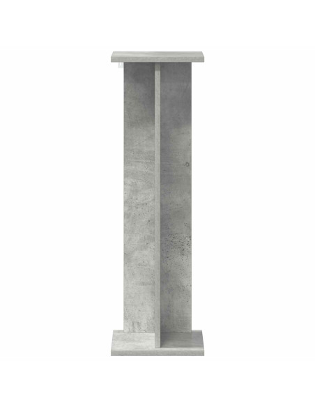 Supporto per piante Grigio Cemento 25 x 25,5 x 80,5 cm