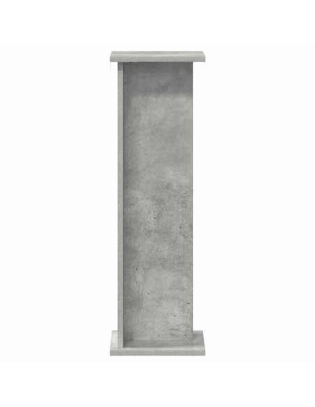Supporto per piante Grigio Cemento 25 x 25,5 x 80,5 cm