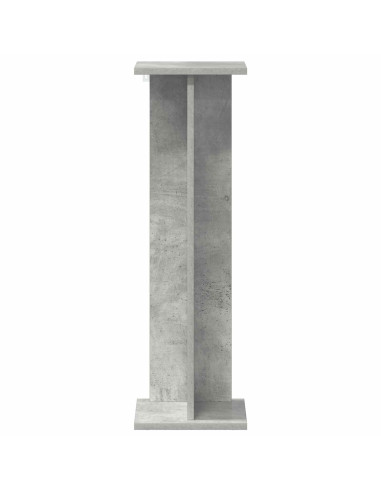 Supporto per piante 2 pcs Grigio Cemento 25 x 25,5 x 80,5 cm