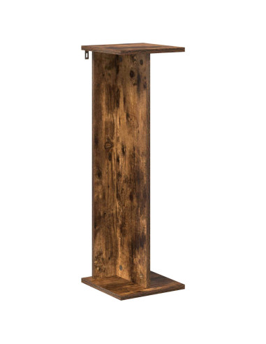 Supporto per piante 2 pcs Quercia Affumicata