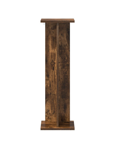 Supporto per piante 2 pcs Quercia Affumicata
