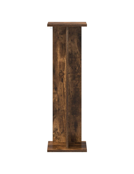 Supporto per piante 2 pcs Quercia Affumicata