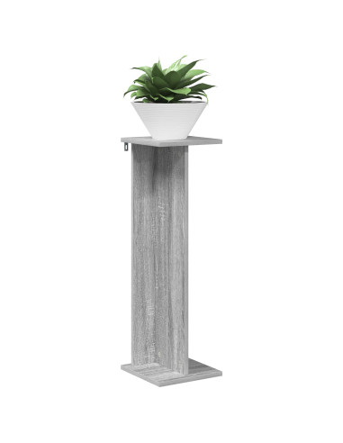 Supporto per piante Sonoma grigia 25 x 25,5 x 80,5 cm