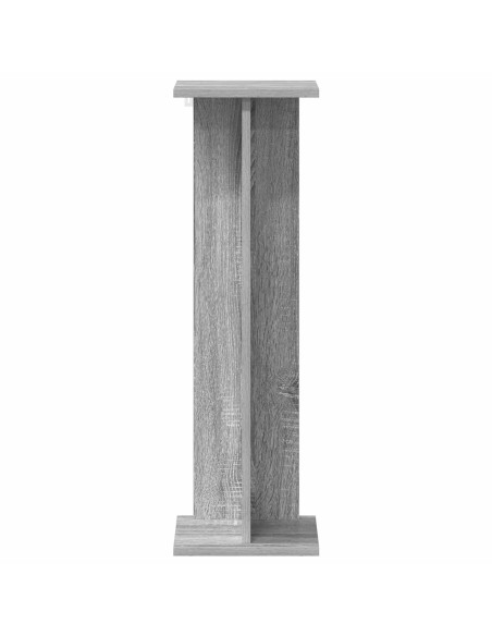 Supporto per piante Sonoma grigia 25 x 25,5 x 80,5 cm