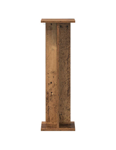 Supporto per piante 2 pcs Legno vecchio 25 x 25,5 x 80,5 cm