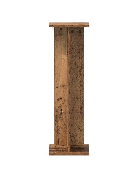 Supporto per piante 2 pcs Legno vecchio 25 x 25,5 x 80,5 cm
