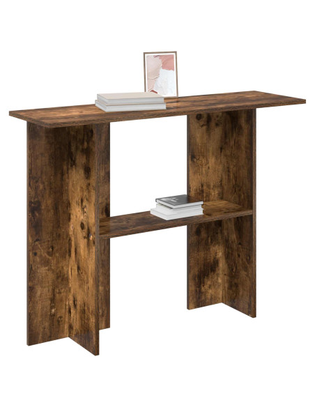 Tavolo consolle Rovere Fumo 100 x 30 x 75 cm